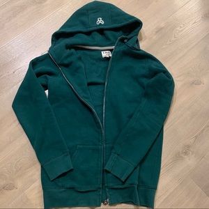 Aritzia TNA perfect zip up hoodie EUC